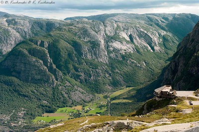 Okolice Kjerag.