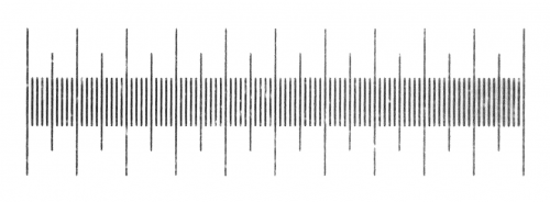 1 milimetr. Najmniejsza podziałka to 1/100 mm = 10 mikrometrów 10 µm