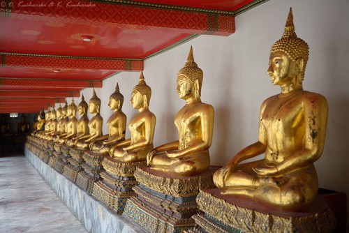 Wat Pho, jedna z wielu świątyń w Bangkoku