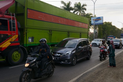 Jedna z rzeczy, z którą najbardziej będzie mi się kojarzyć Indonezja - korki drogowe :D