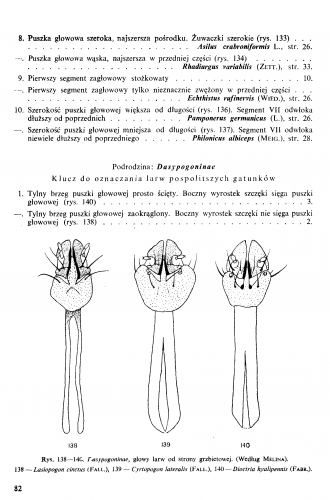 Klucz do larw Asilidae Trojan 1970_Strona_4.png