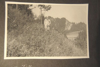 Hrabia dr Sergiusz Toll na łowach w Pieninach.